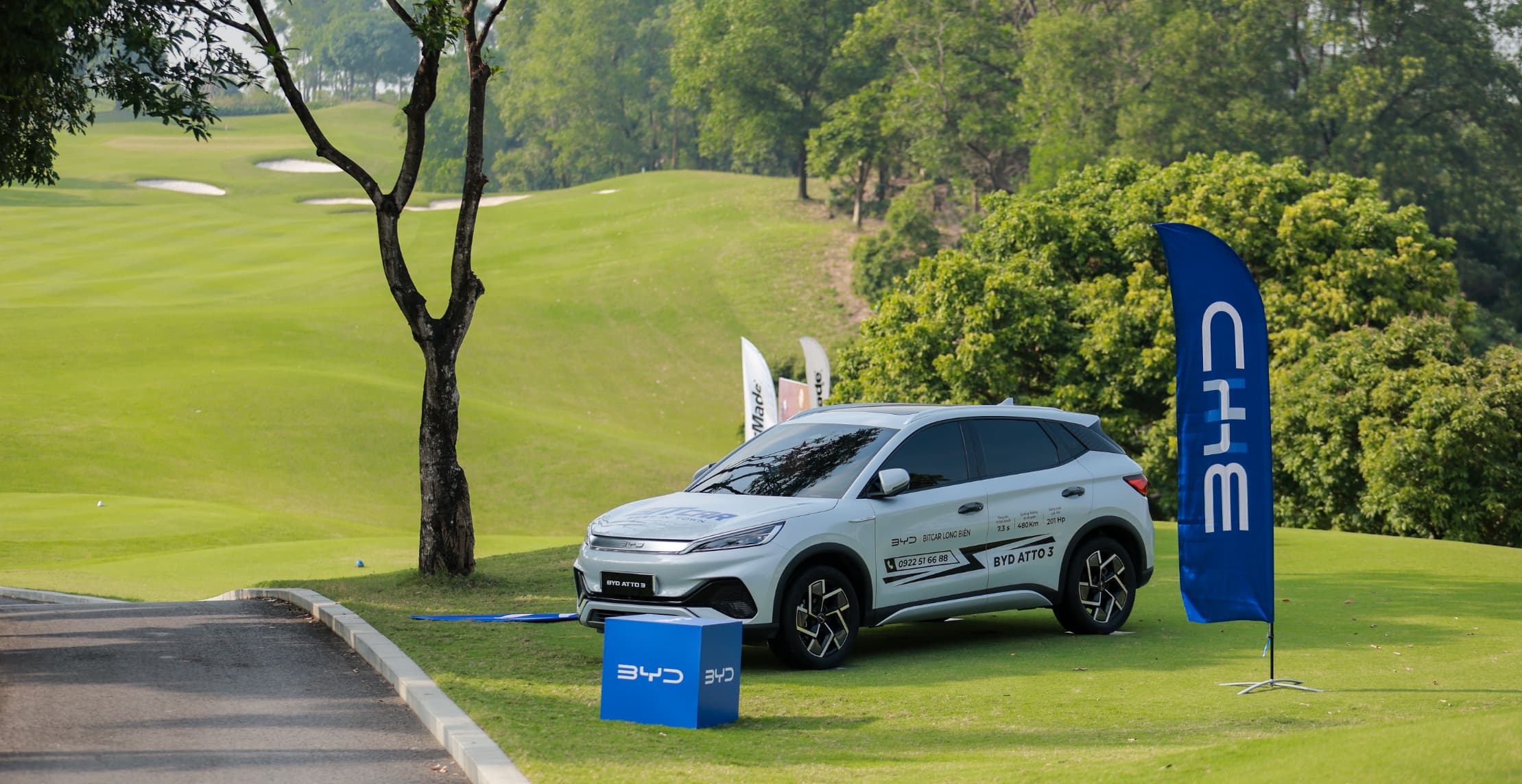 BYD Bitcar tài trợ đồng hành cùng giải Golf Skylake Championship Taylormade Cup 2024